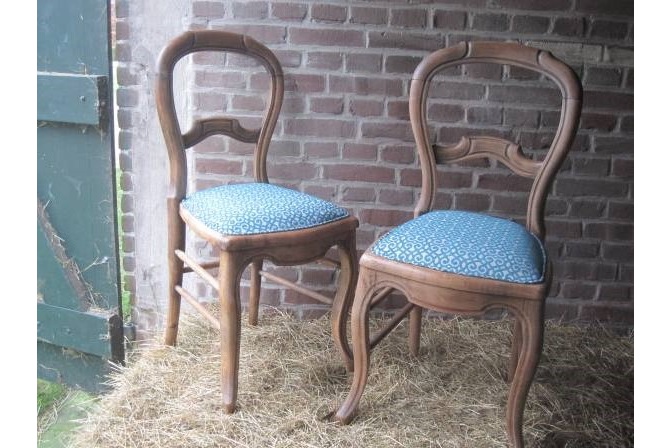 kiezen laden Maori Antieke biedermeier eetkamerstoelen - Sfeerderij Veldhoven