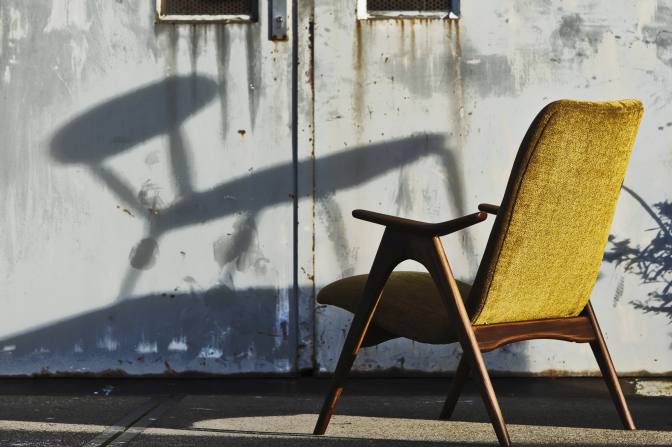 Jaren '60 easy chair van Louis van Teeffelen voor WeBe